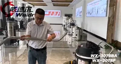 Aspiradora industrial monofásica WX-3078BA/P