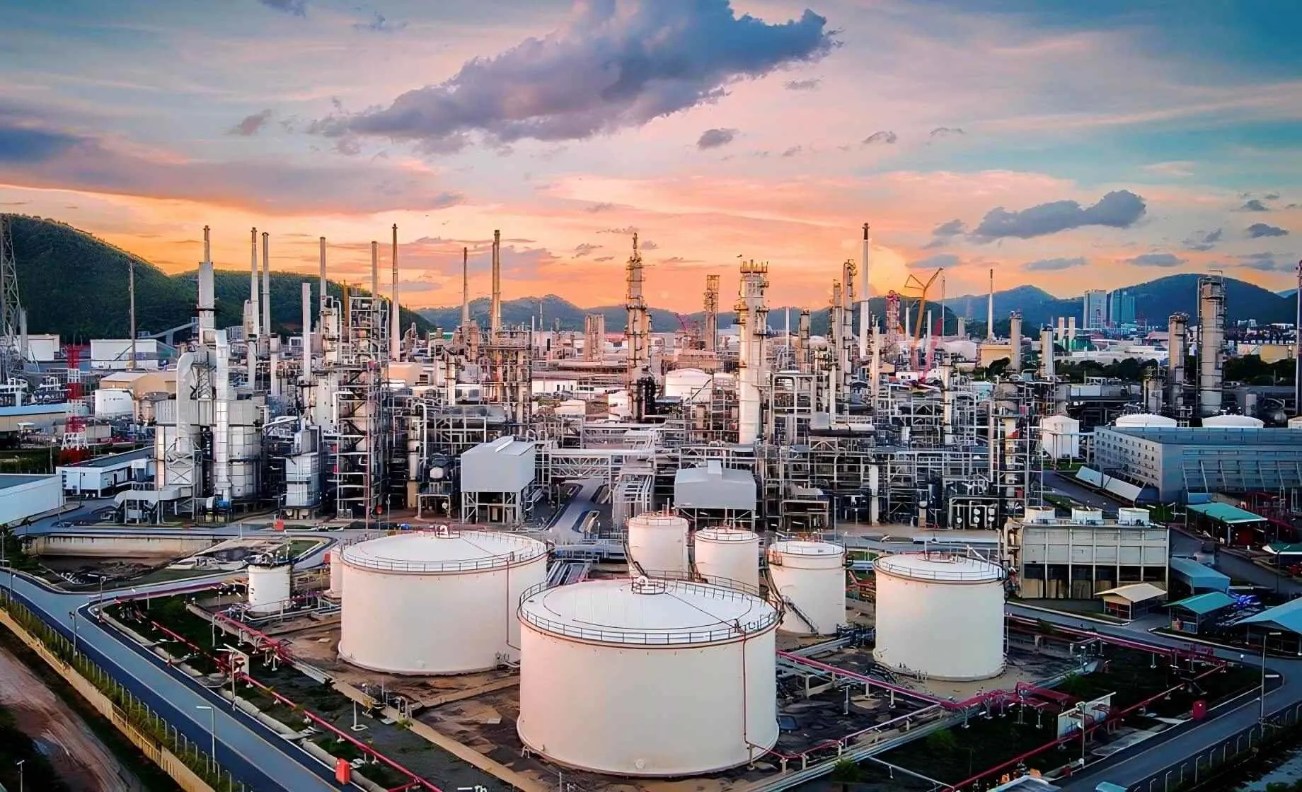 Industria de plantas químicas